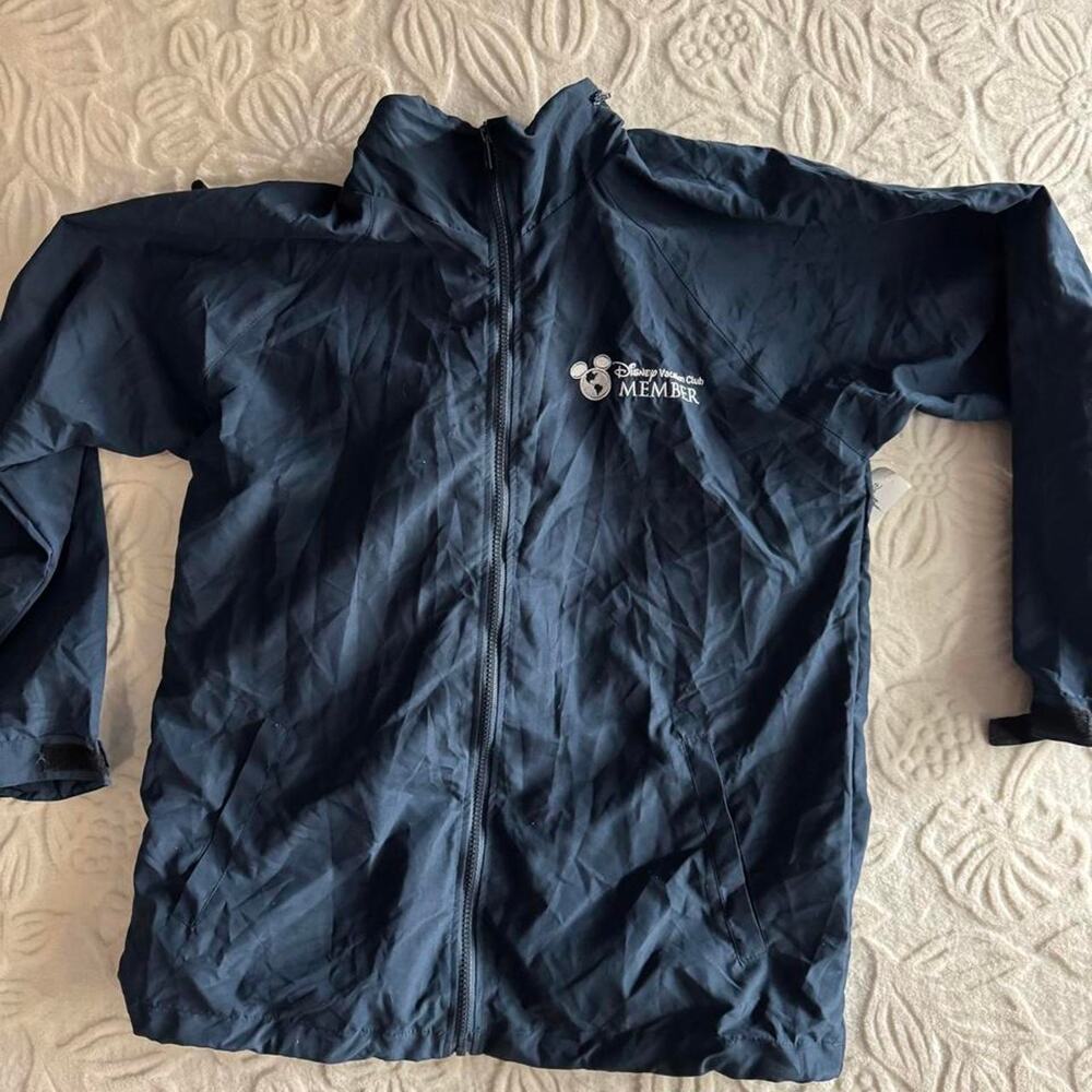 Disney navy rain jacket with